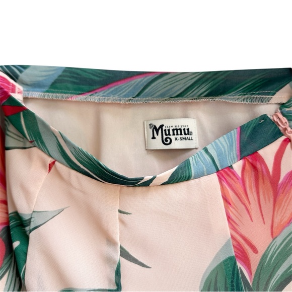 Show Me Your MuMu Kauai Kisses Mini Tropical Palm Leaf Tree Print Skater Skirt - Picture 9 of 10